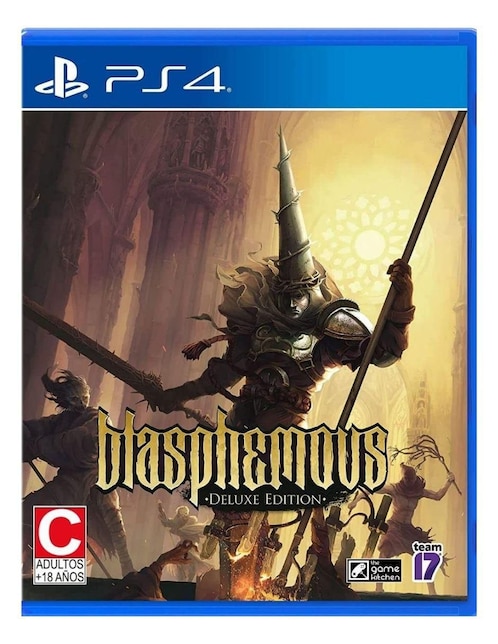 Blasphemous Deluxe para PS4 físico