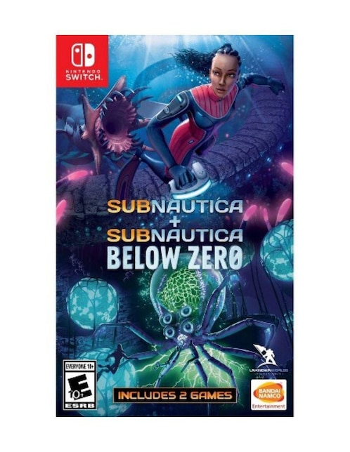 SWITCH Subnautica + Subnautica Below Zero complete edition para nintendo switch