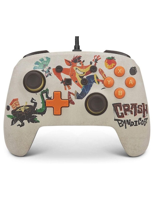 Control alámbrico para Nintendo edición Crash Bandicoot