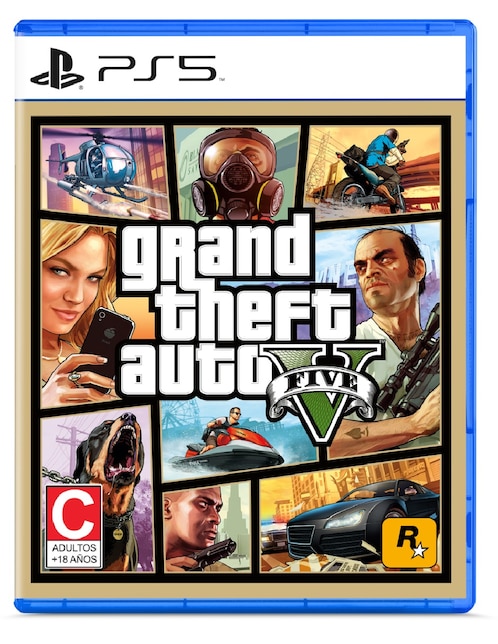 Grand Theft Auto V Estándar para PS5 físico