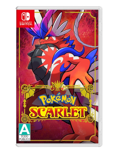 Pokémon Scarlet Edición Estándar para Nintendo Switch Físico