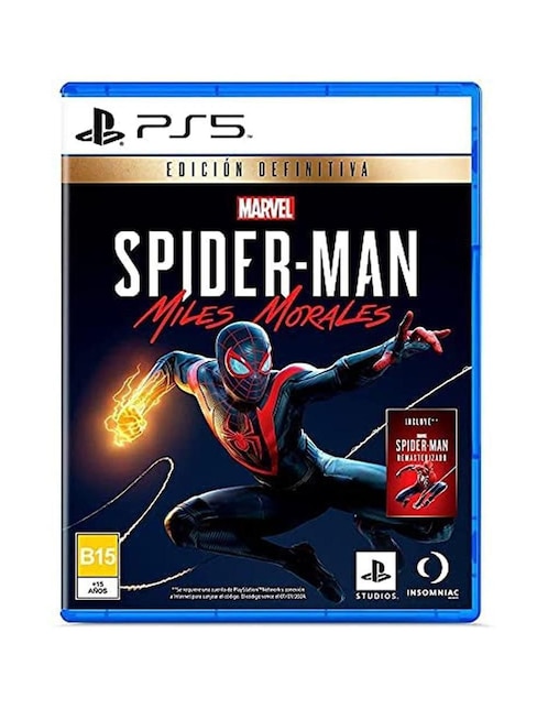 Spider-Man Miles Morales Ultimate para PS5 físico