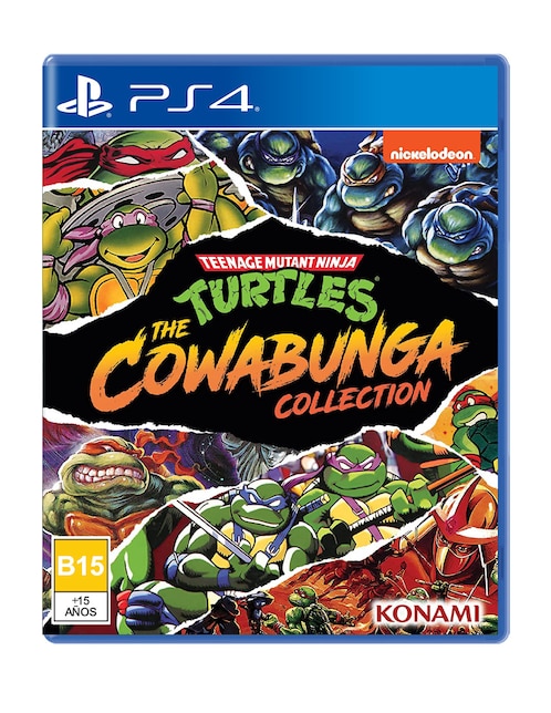 Teenage Mutant Ninja Turtles: The Cowabunga Collection Estándar para PS4 físico