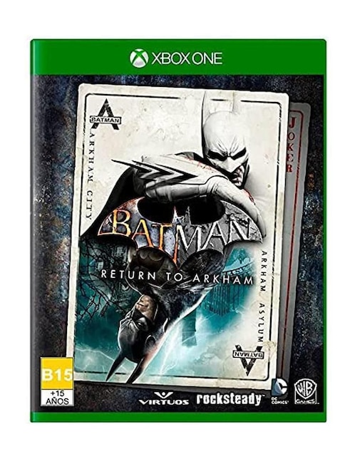 Batman Return To Arkham Estándar para Xbox One físico