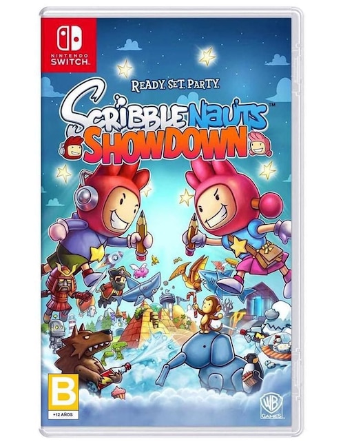 Scribblenauts Showdown Warner Bros estándar para Nintendo Switch