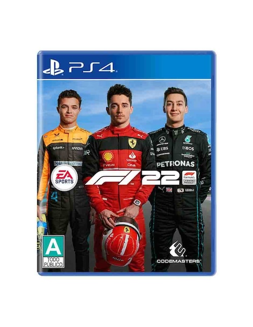 F1 2022 Estándar para PS4 físico