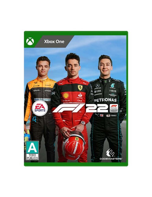 F1 2022 Estándar para Xbox One físico