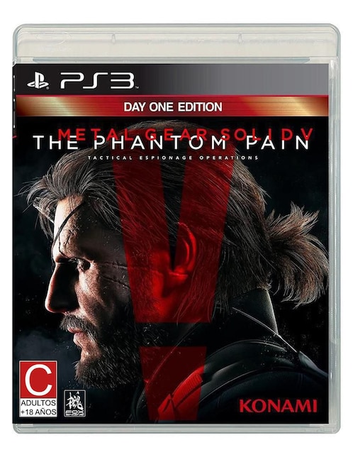Metal Gear Solid V The Phantom Pain Ps3 day one edition para PS3