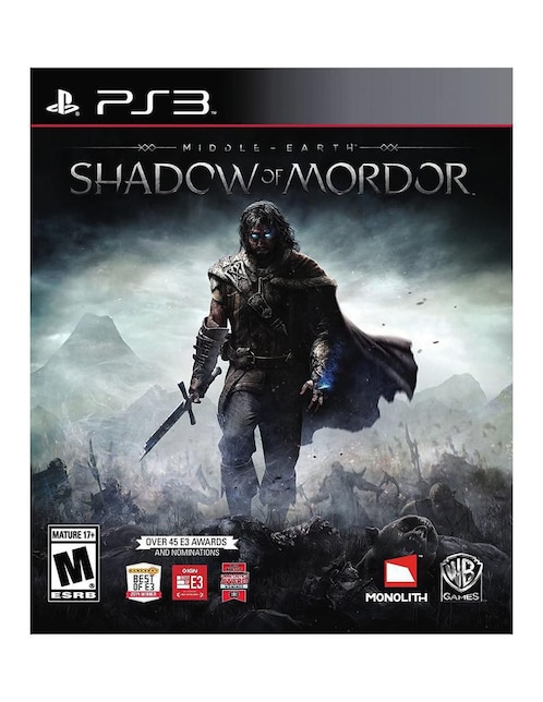 PLAYSTATION 3 Middle Earth Shadow Of Mordor Playstation 3 estándar para PS3