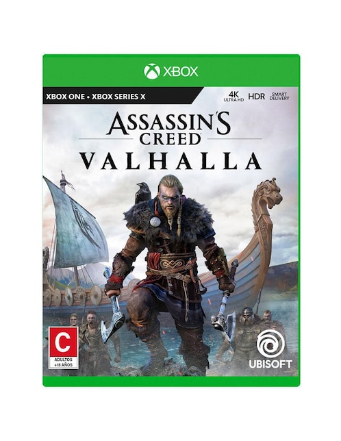 Assassin's Creed Valhalla Estándar para Xbox Series X / Xbox One físico