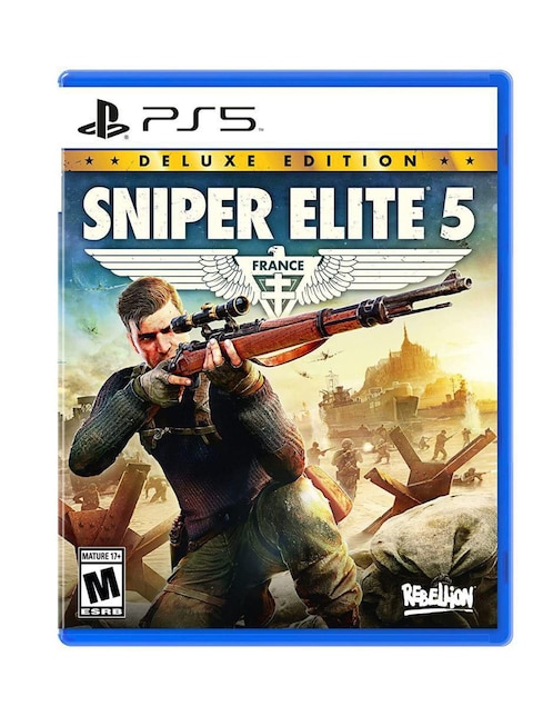 Sniper Elite 5 Deluxe para PS5 físico