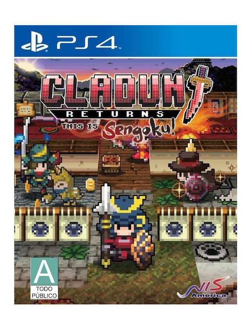 Cladun Returns This Is Sengoku Playstation estándar para PS4