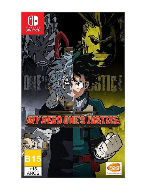 My Hero One Justice Estándar para Nintendo Switch físico