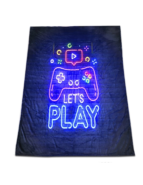 Cobija de tejido microfibra Ground Gaming unisex