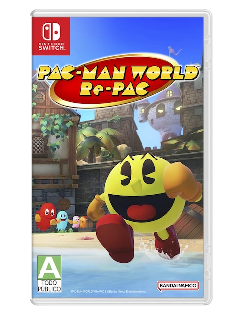 Pac Man World Re-Pac Estándar para Nintendo Switch físico