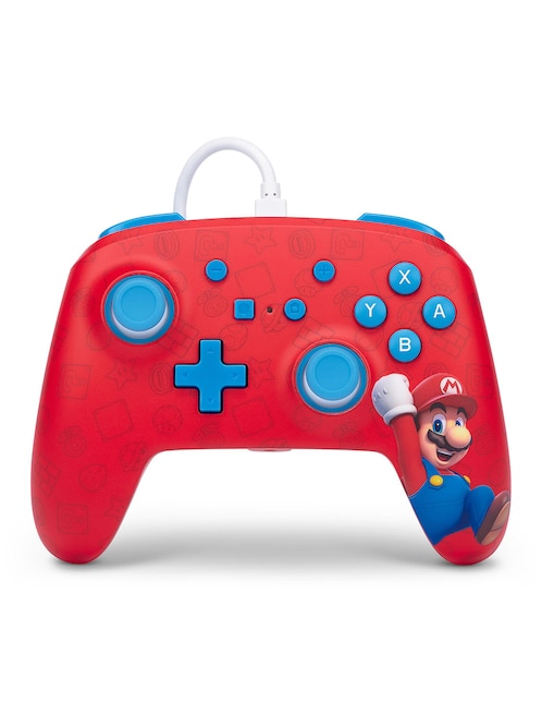 Control alámbrico para Nintendo Switch Edición Woo-Hoo Mario