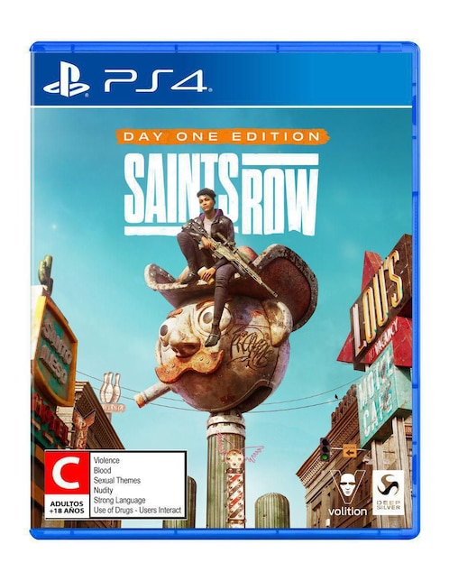 Saints Row Edición Estándar para PlayStation 4 Juego Físico