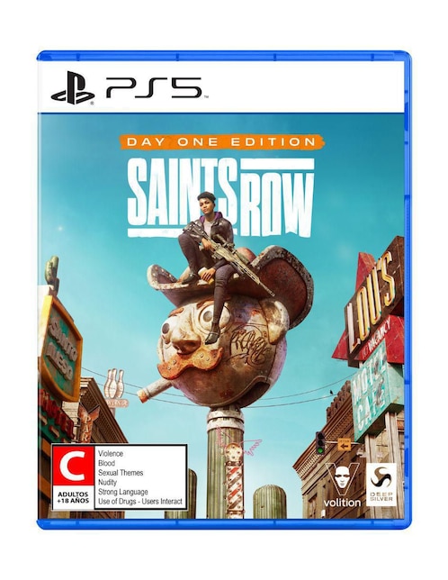 Saints Row Ps5 estándar para PS5