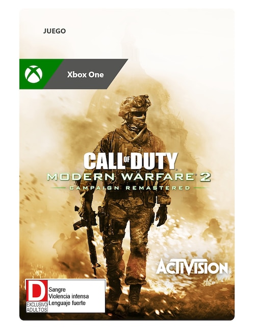 Call of Duty: Modern Warfare 2 Campaign Remastered estándar para Xbox One digital