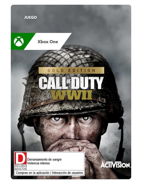 Call of Duty: WWII Edición Gold para Xbox One Juego digital
