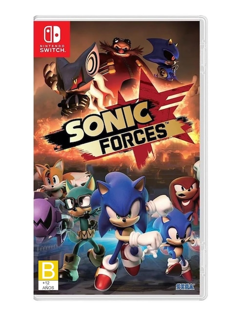 Sonic Forces para Nintendo Switch físico