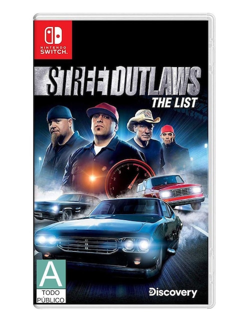 Street Outlaws The List Switch estándar para Nintendo Switch