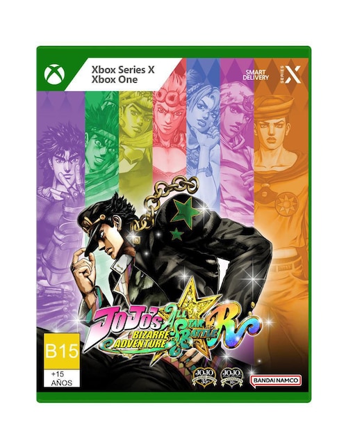 Jojo's Bizarre Adventure: All Star Battle R Edición Estándar para Xbox Series X / Xbox One Juego Físico