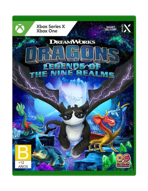Dreamworks Dragons: Legends Of The Nine Realms estándar para Xbox Series X/Xbox One 1