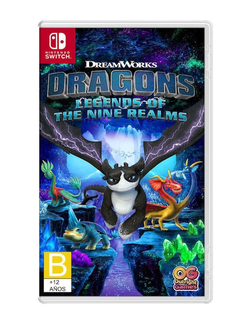 DreamWorks Dragons: Legends of the Nine Realms Edición Estándar para Nintendo Switch Juego Físico