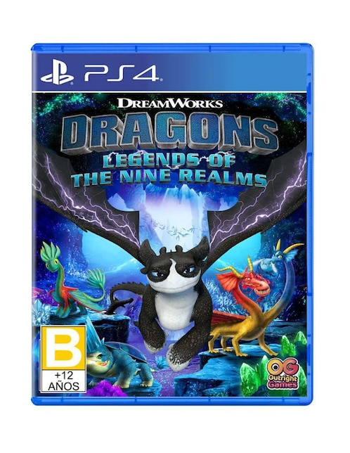 DreamWorks Dragons: Legends of the Nine Realms Edición Estándar para PlayStation 4 Juego Físico