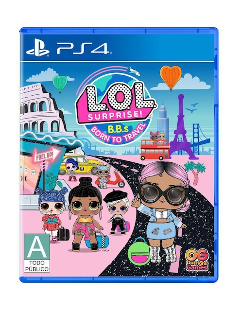 LOL Surprise BBs Born to Travel Edición Estándar para PlayStation 4 Juego Físico