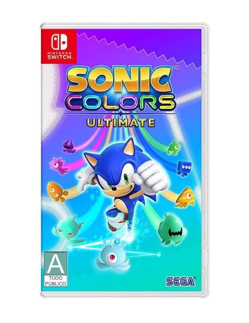 SWITCH Sonic Colors Switch ultimate para Nintendo Switch