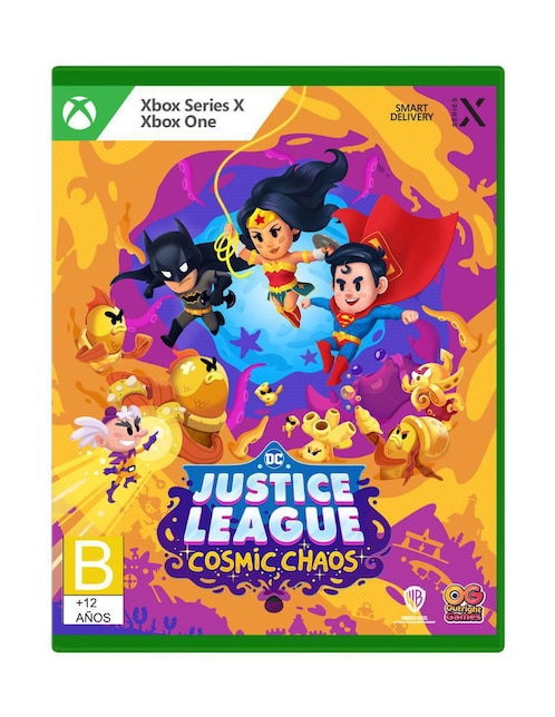 DC Justice League: Cosmic Chaos para Xbox Series X y Xbox One físico