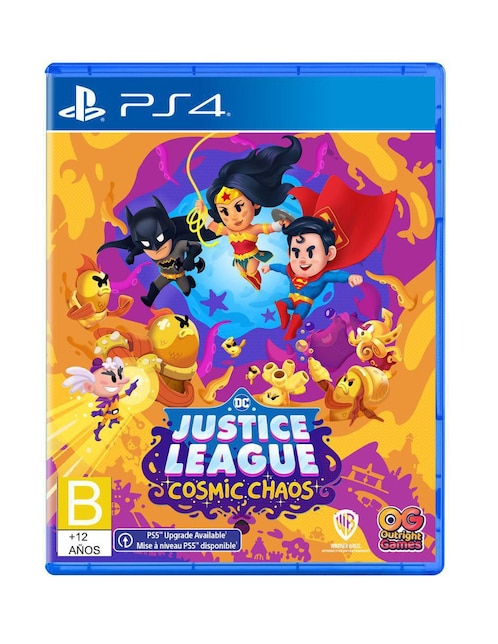 PS4 Dc Justice League: Cosmic Chaos Ps4 estándar para PS4