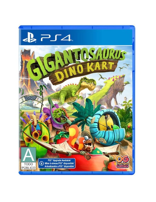 Gigantosaurus Dino Kart Ps4 estándar para PS4