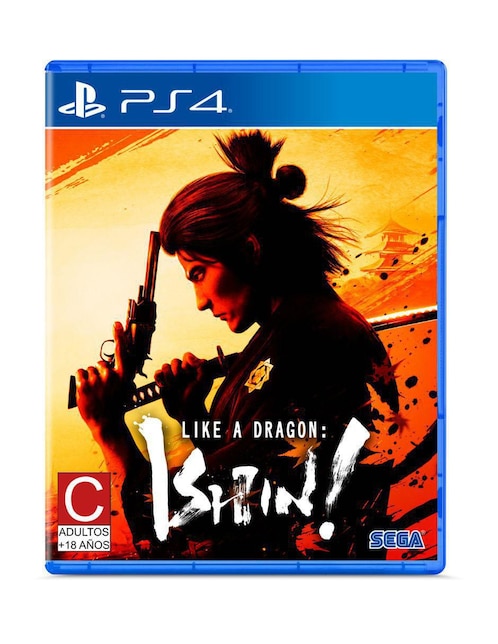 Like a Dragon Ishin para PS4 físico