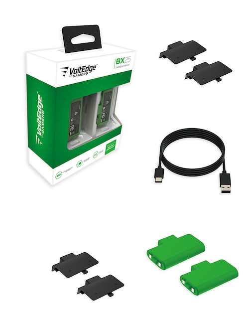 Cargador de control Xbox Voltedge compatible con Xbox One y Xbox Series X|S