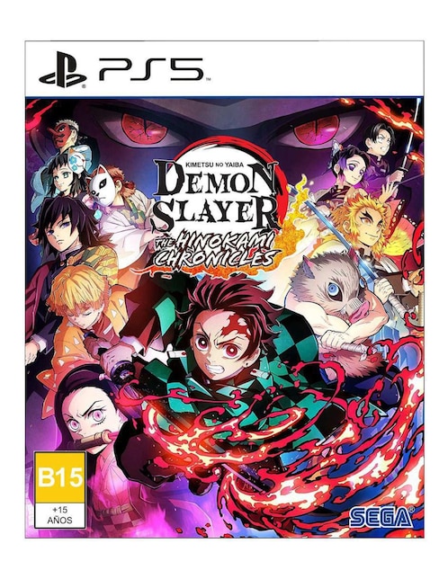 Demon Slayer The Hinokami Chronicles Edición Estándar para PlayStation 5 Juego Físico