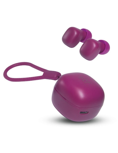 Audífonos True Wireless STF Mini Bit inalámbricos Fucsia