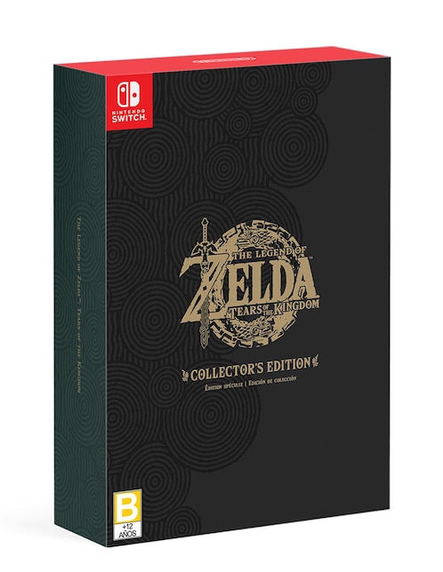 The Legend of Zelda: Tears of the Kingdom edición Collectors para Nintendo Switch físico