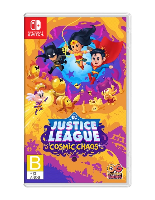 Dc’s Justice League: Cosmic Chaos para Nintendo Switch físico