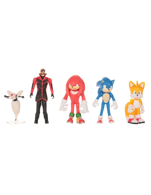 Set de figuras Sonic The Hedgehog Sega articulado