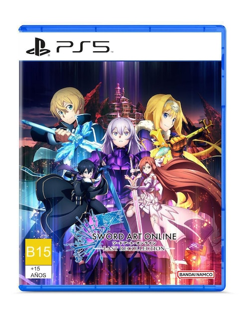 Sword Art Online Last Recollection Edición Estándar para PlayStation 5 Juego Físico