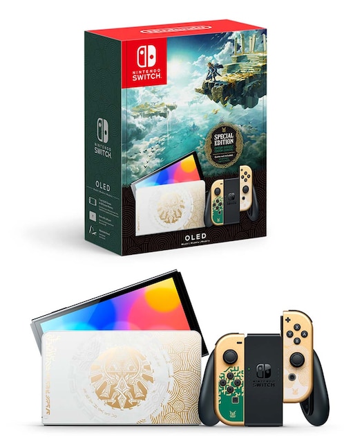 Consola Nintendo Switch OLED de 64 GB edición especial The Legend of Zelda: Tears of the Kingdom