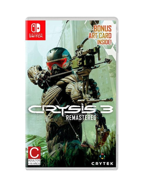 SWITCH Crysis 3 Remastered Switch remastered para Nintendo Switch