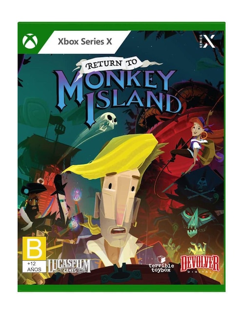 Return To Monkey Island Xbox estándar para Xbox Series X