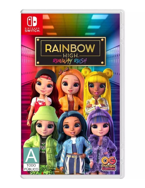 Rainbow High Runway Rush para Nintendo Switch físico