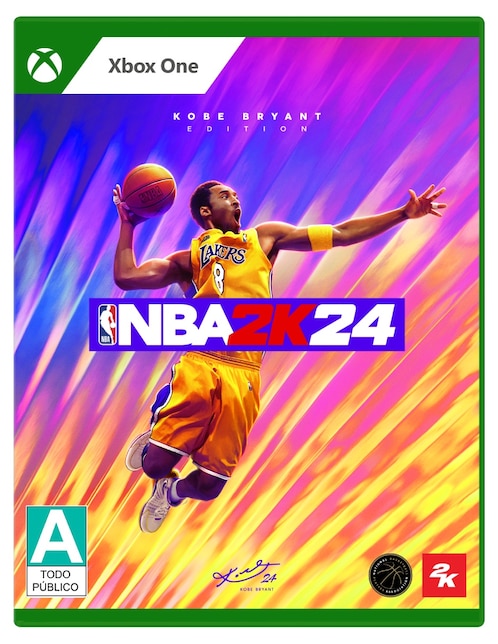 Nba 2K24 Kobe Bryant Xbox One estándar para Xbox One