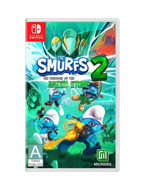 The Smurfs 2: The Prisoner of the Green Stone para Nintendo Switch físico