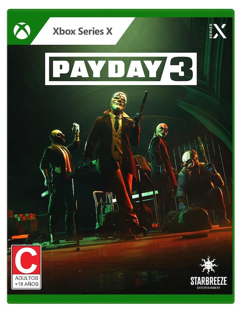 Payday 3 para Xbox Series X físico